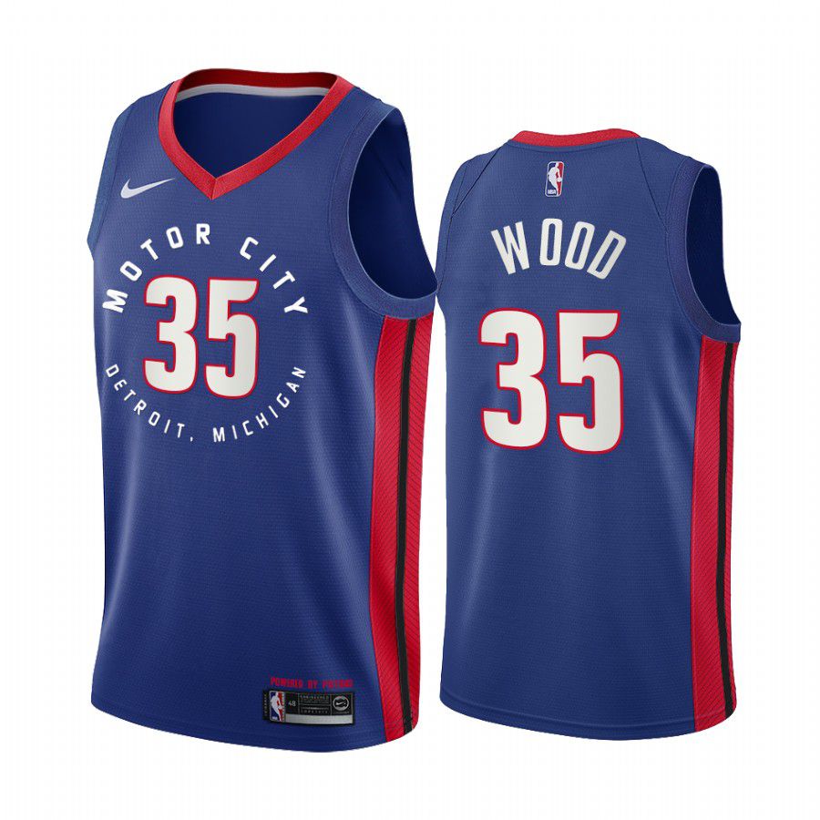 Men Detroit Pistons #35 christian wood navy motor city edition 2020 nba jersey->detroit pistons->NBA Jersey